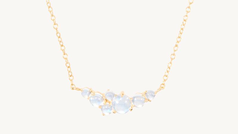 Catbird x The Met Moonstone Bubble necklace